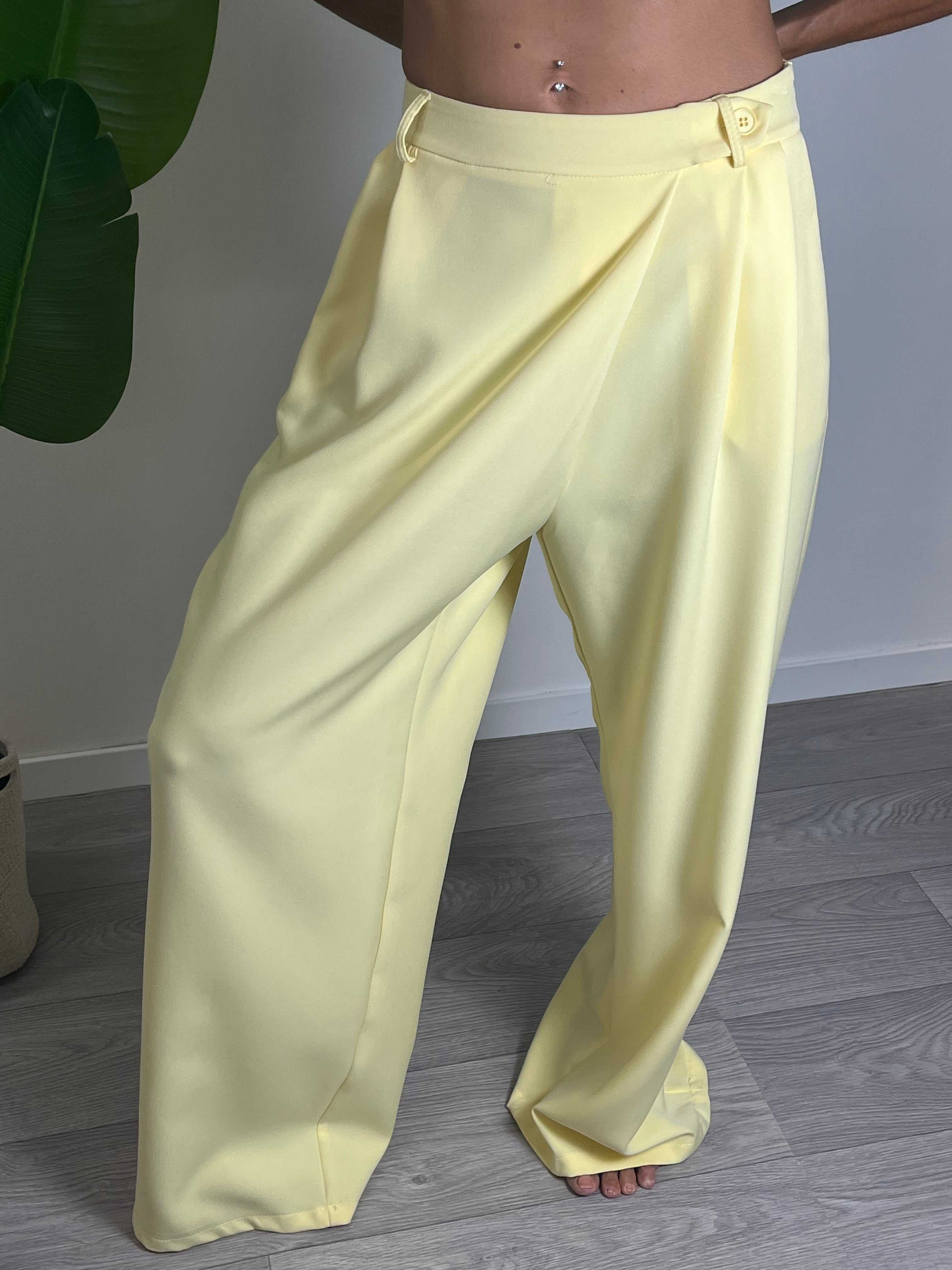 Pantalone Spring Giallo Saiph