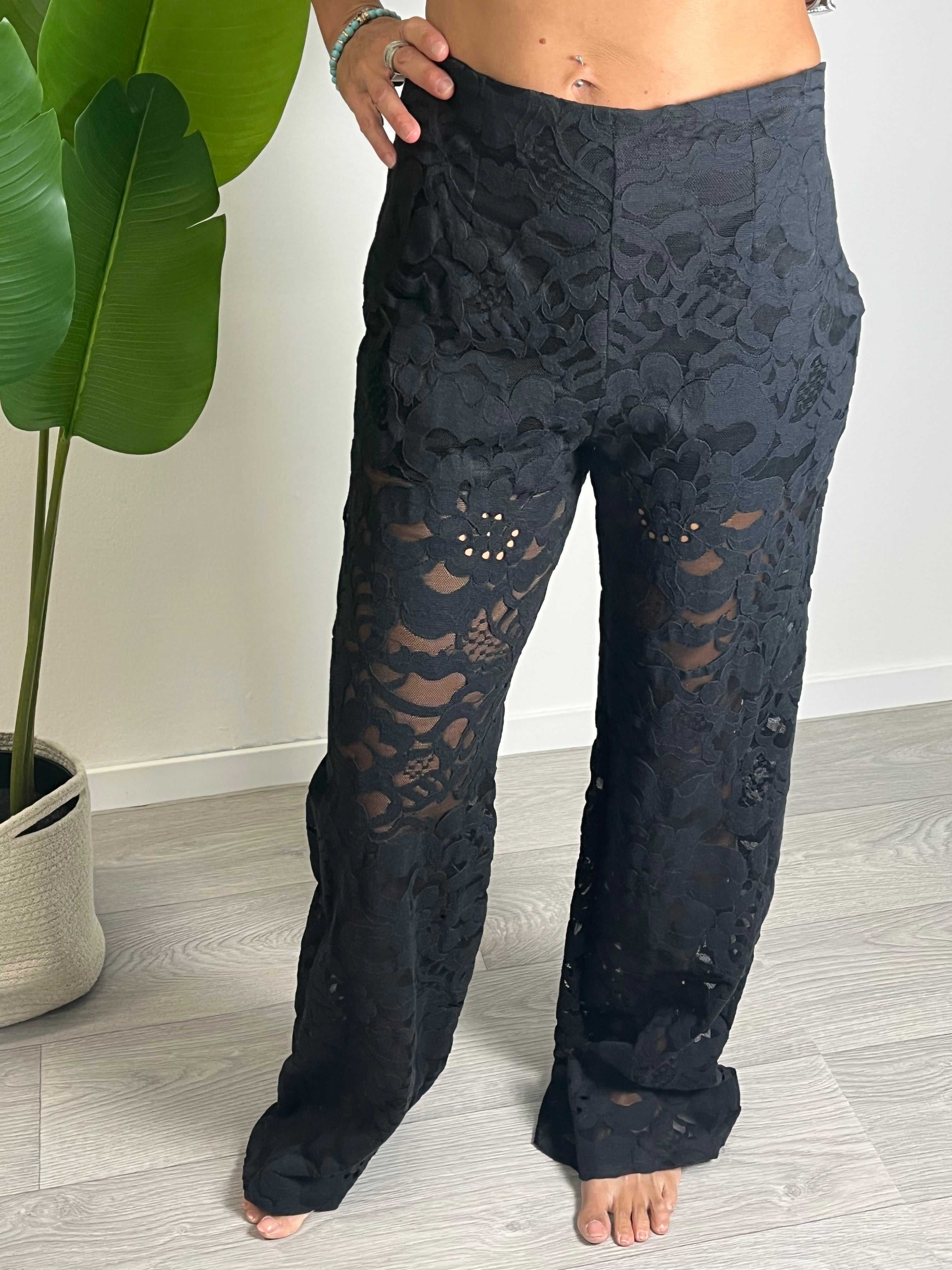 Pantalone Pizzo Nero Saiph