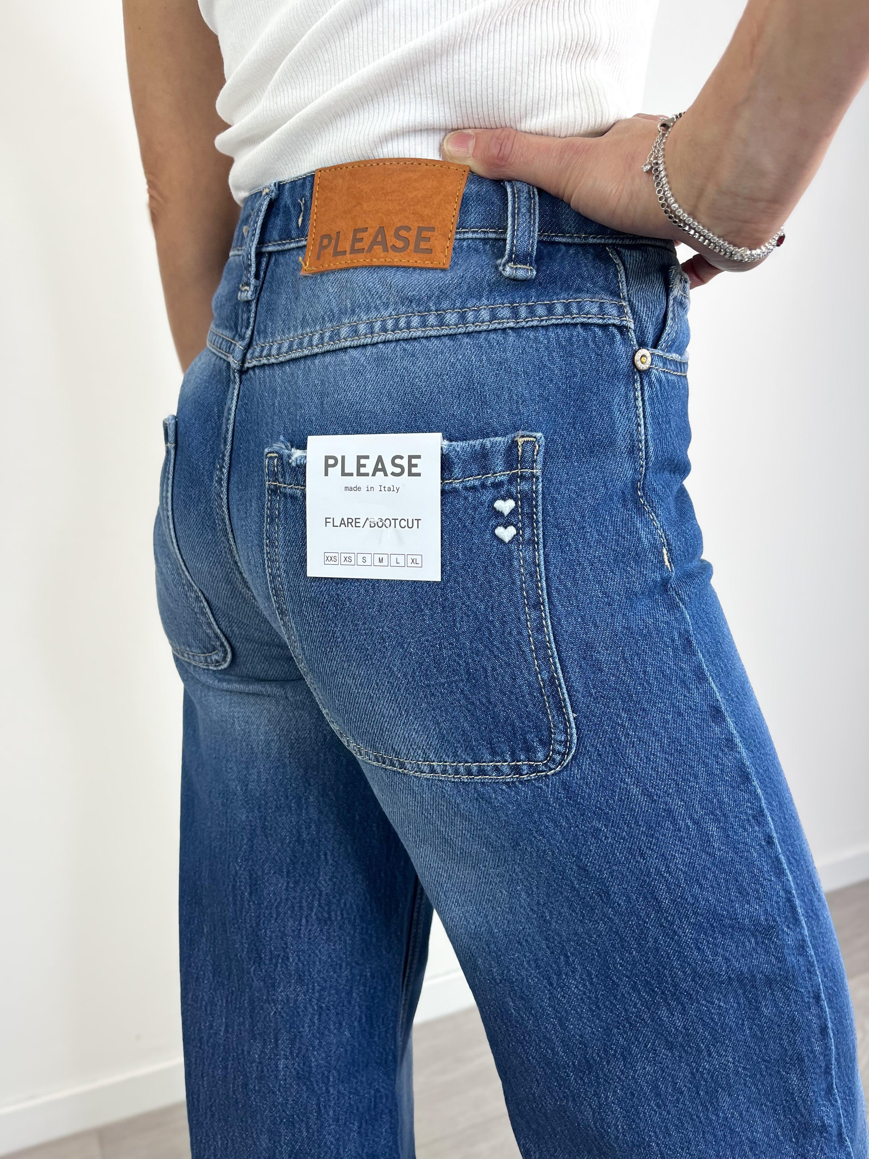 Please - Jeans bootcut - Blu - Image 4
