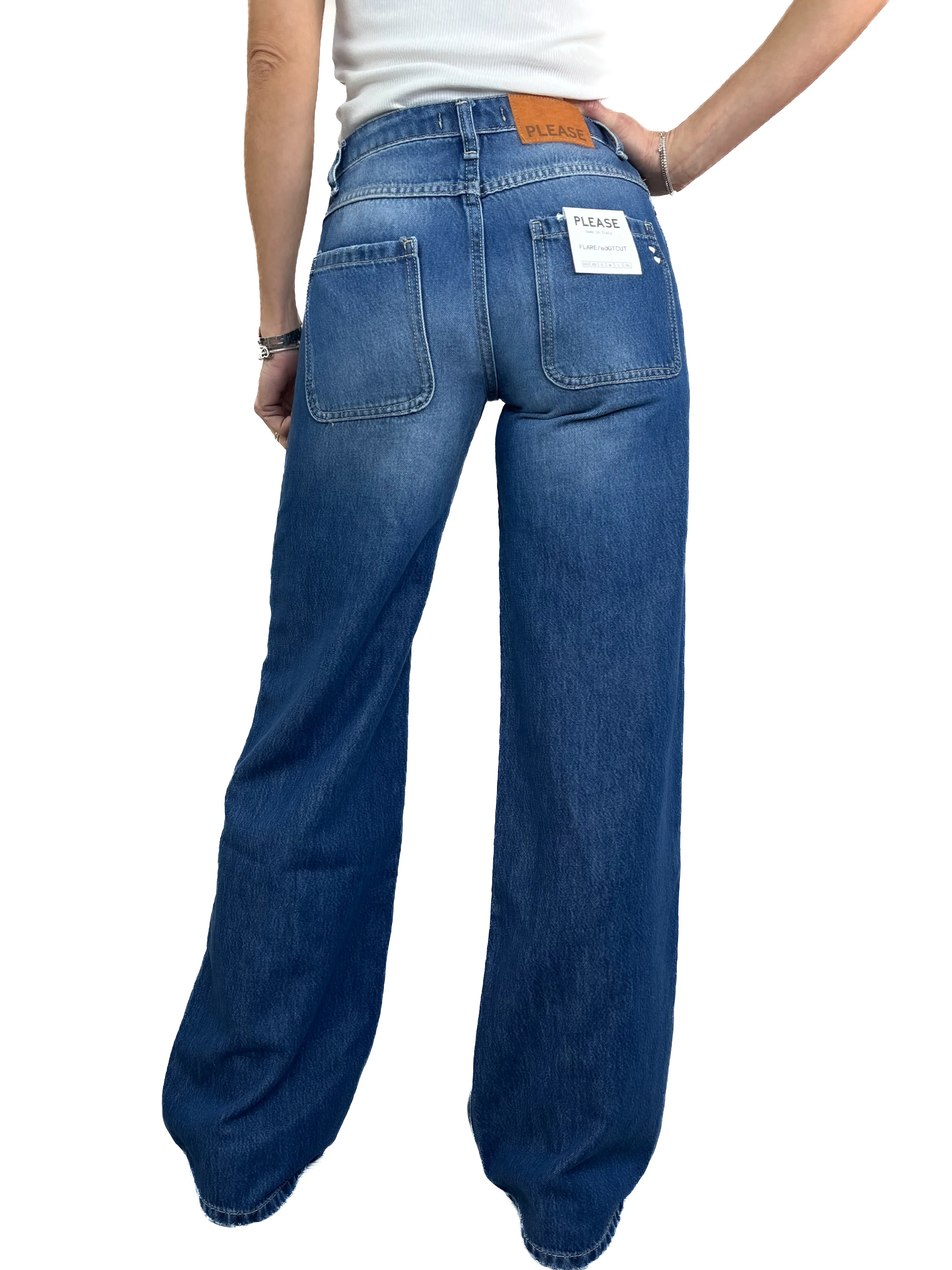 Please - Jeans bootcut - Blu - Image 5