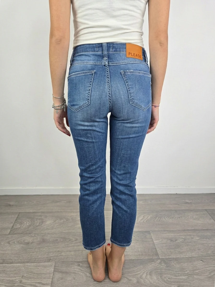 Please - Jeans skinny - Blu - Image 3