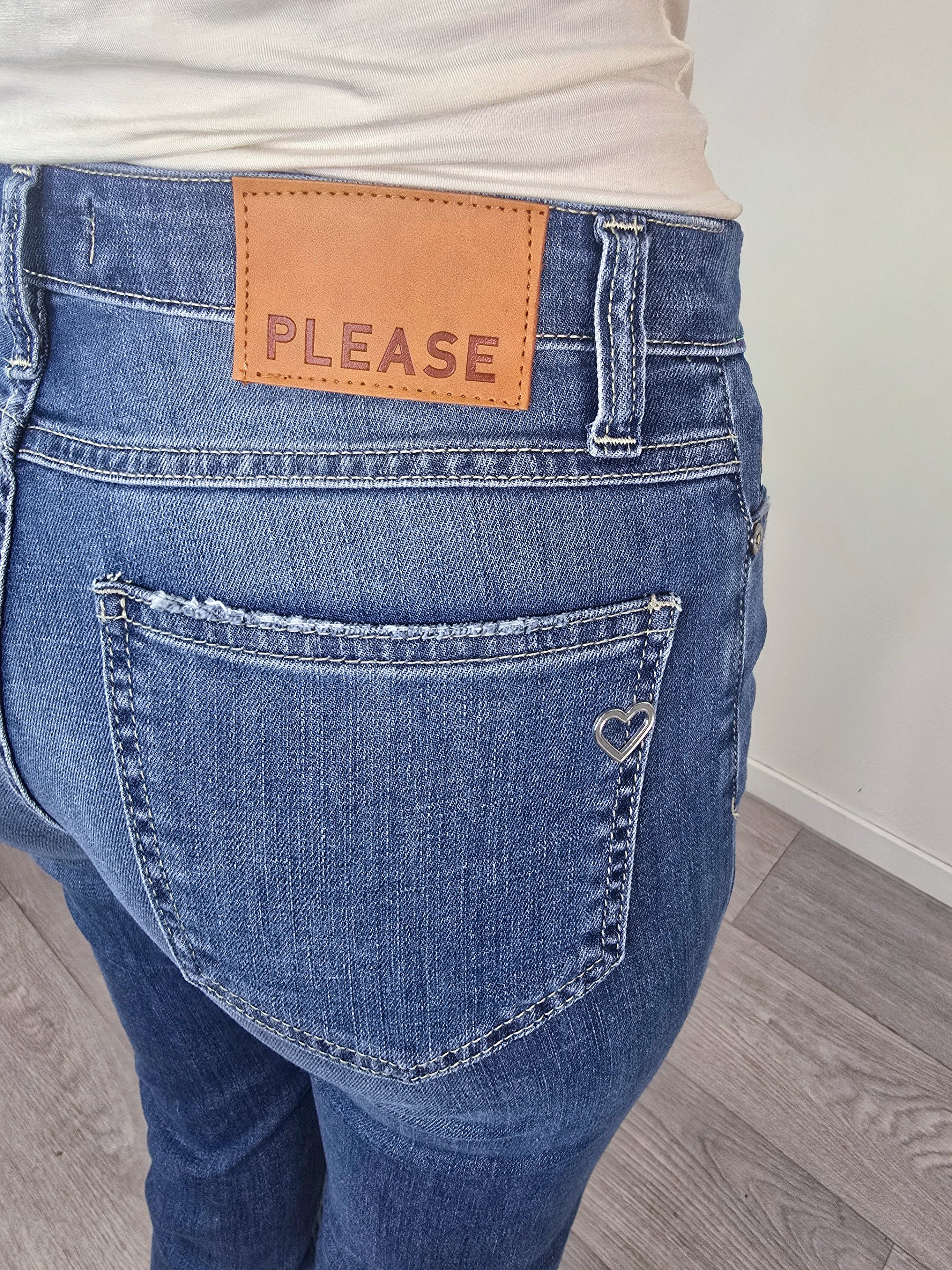 Please - Jeans skinny - Blu - Image 4