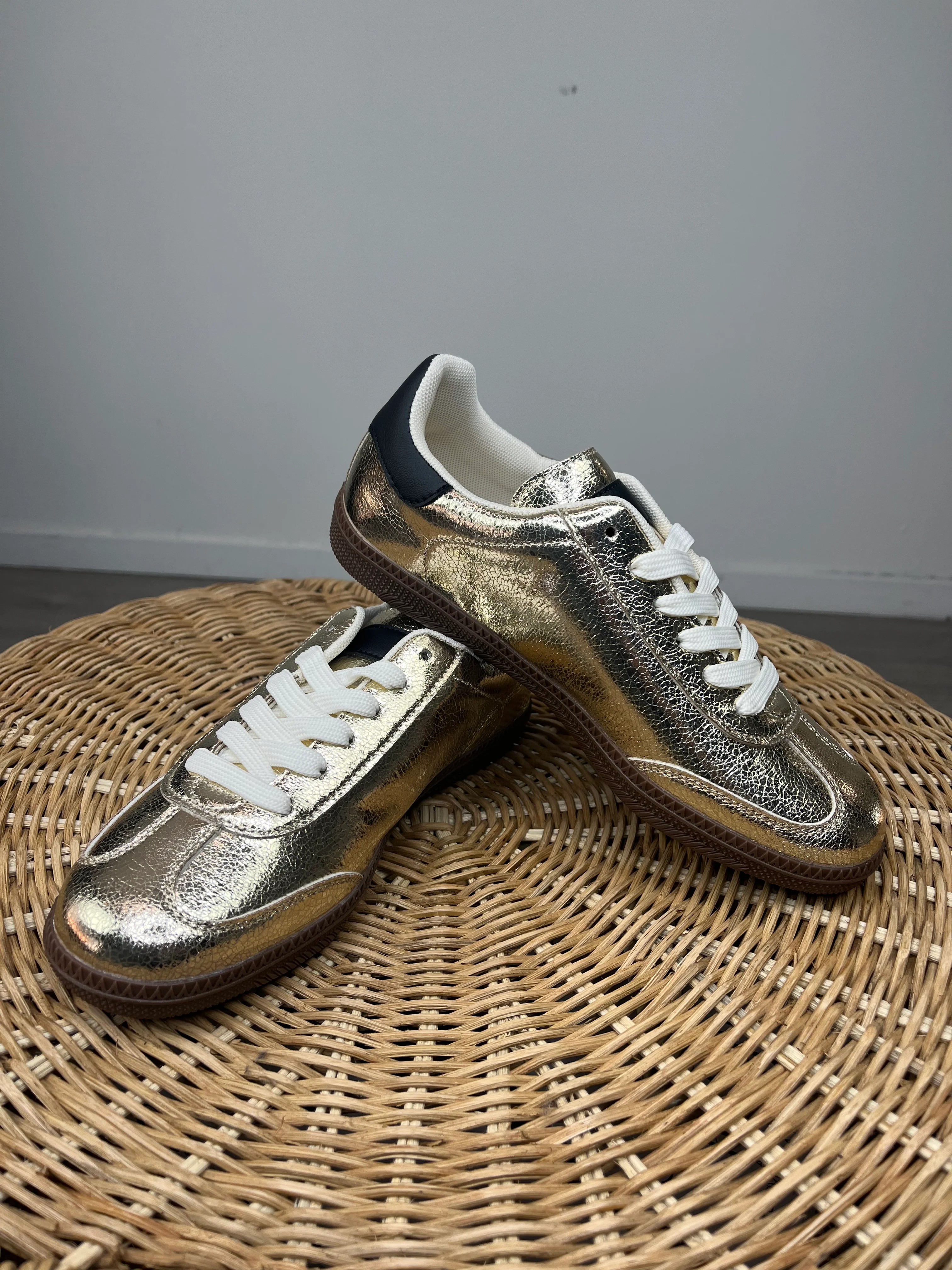 Sneakers da tempo libero - Oro e Nero - Image 3