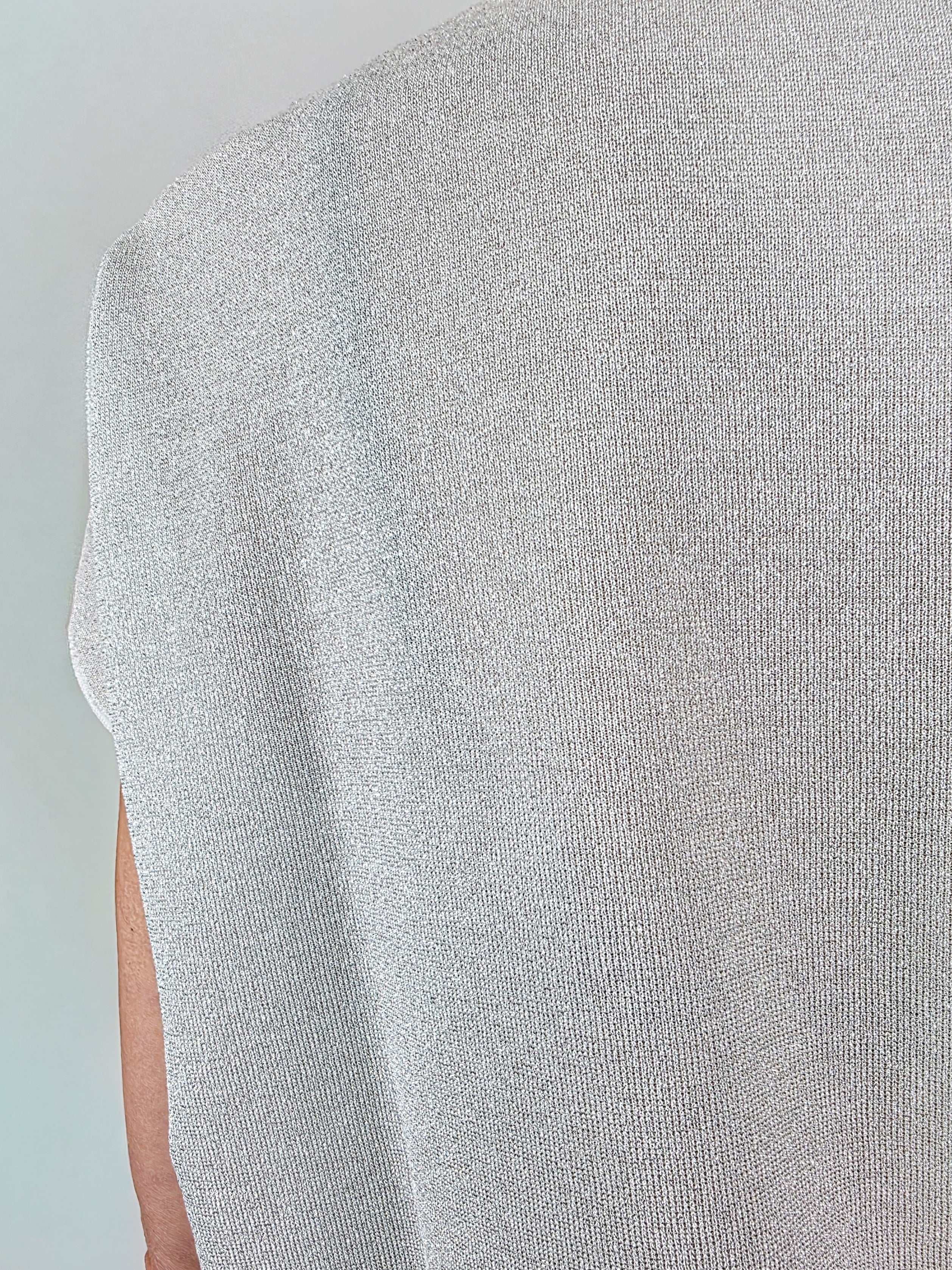 Susy Mix - Blusa in lurex - Argento - Image 3
