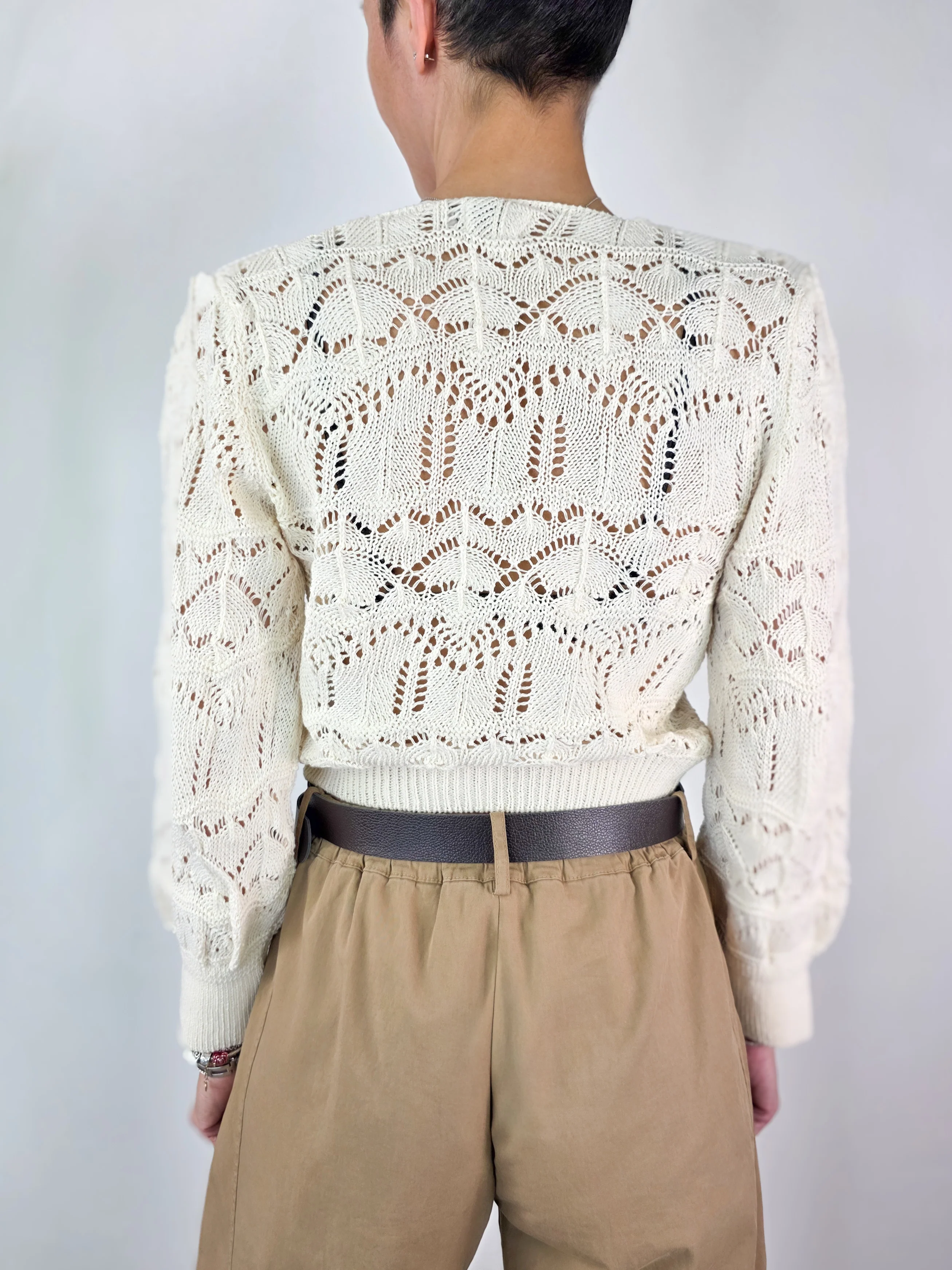 Susy Mix - Cardigan crop - Latte - Image 4