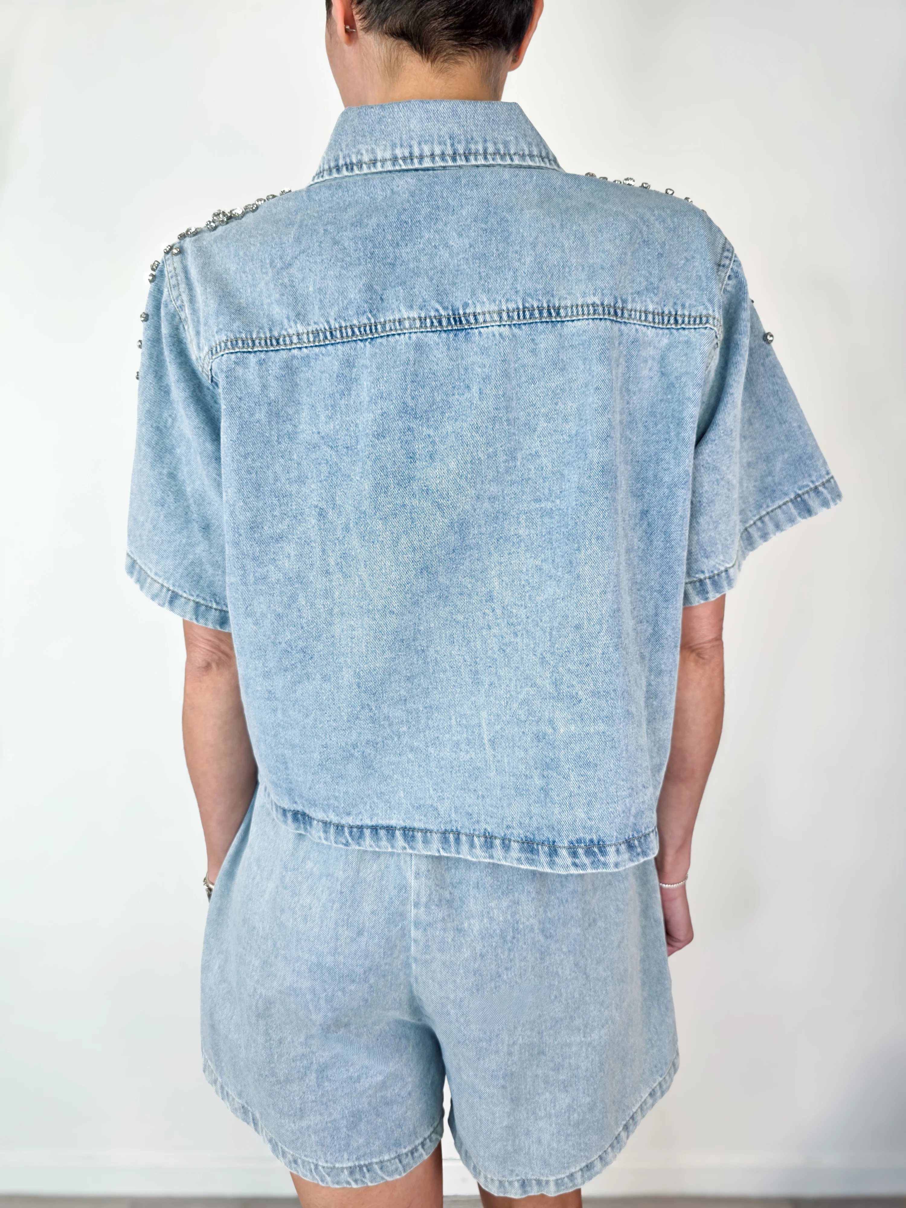 Susy Mix - Completo Strass - Jeans - Image 3