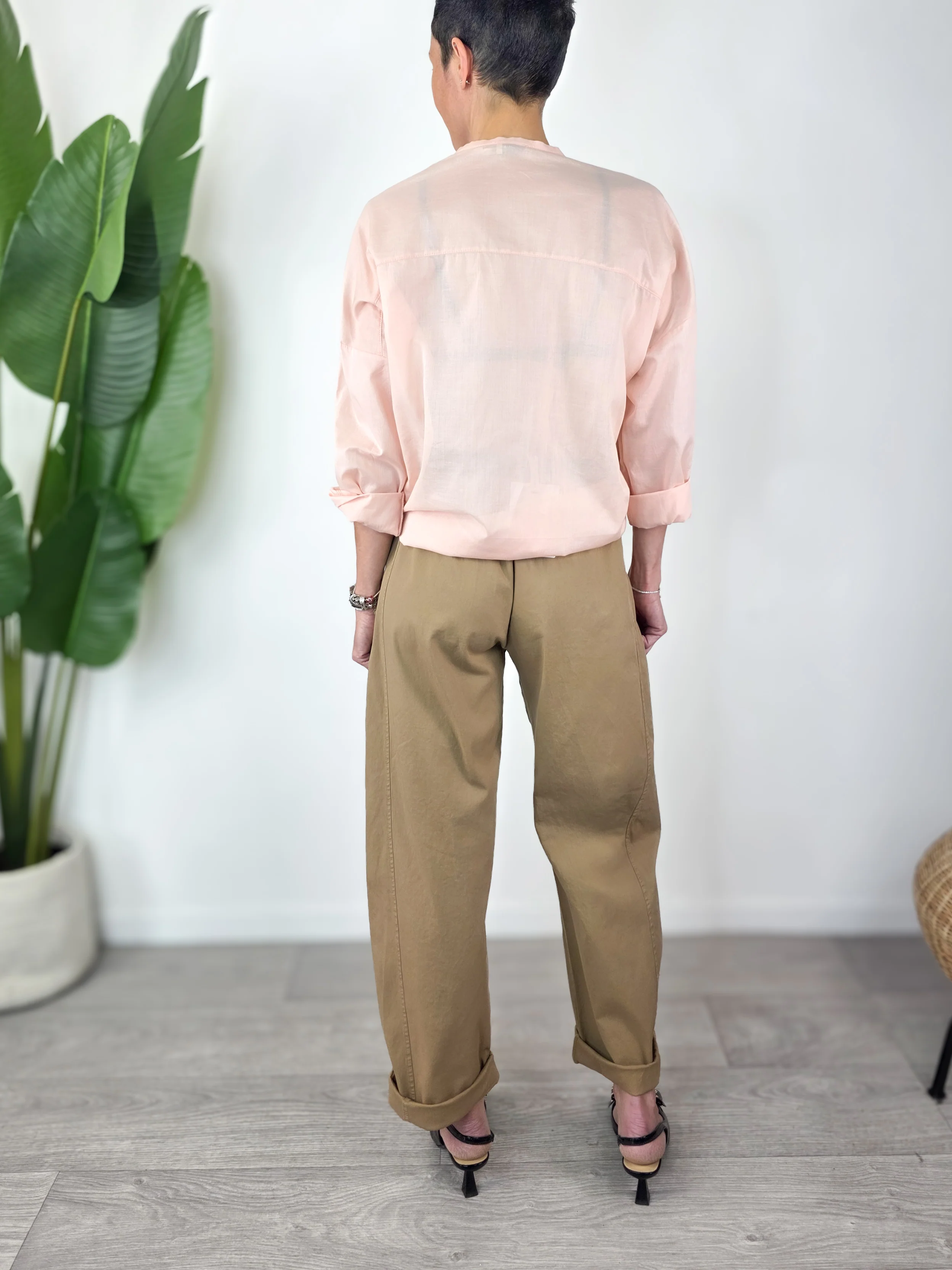 Susy Mix - Pantalone Stellina - Cammello - Image 3