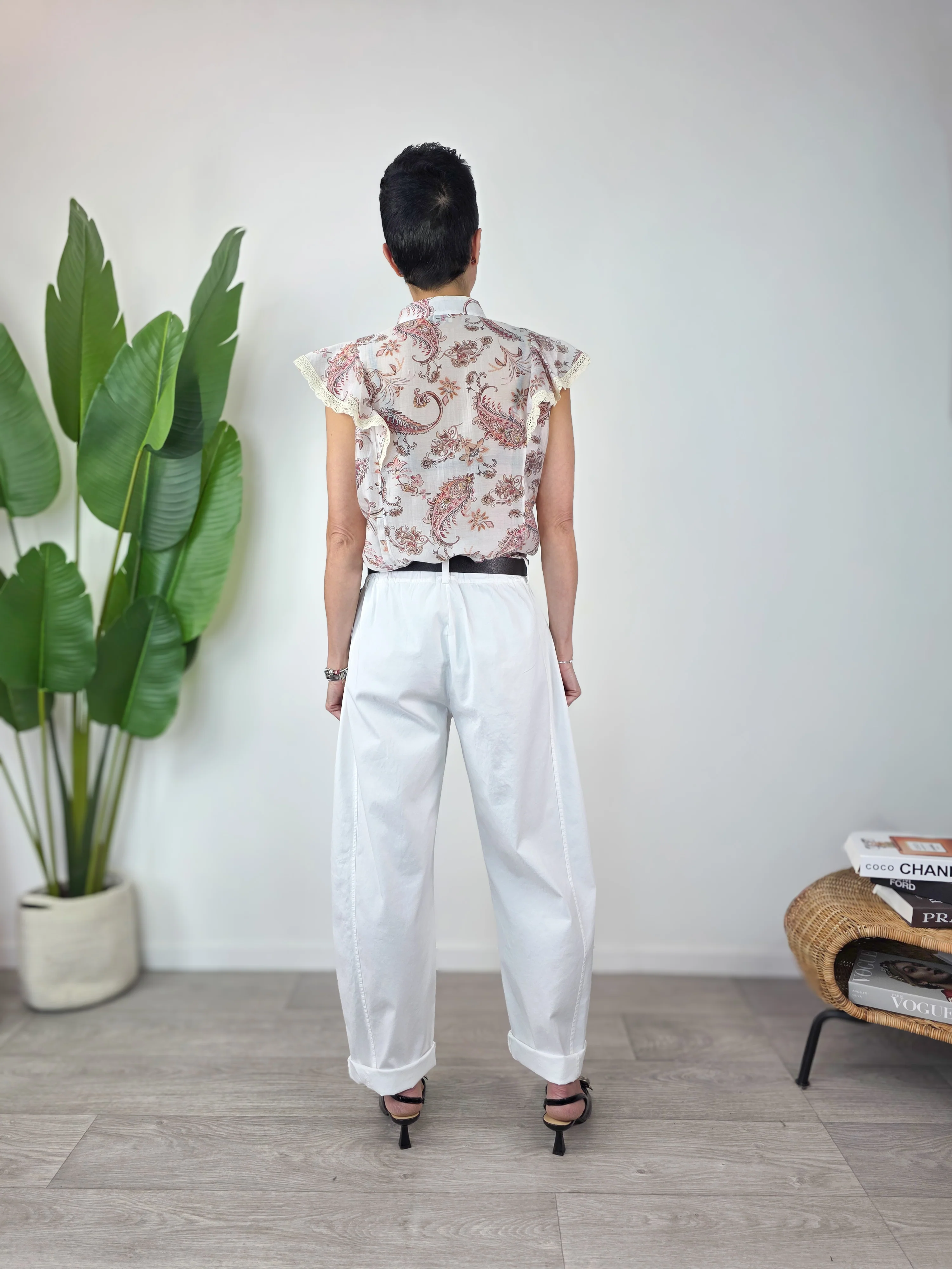 Susy Mix - Pantalone Stellina - Latte - Image 4