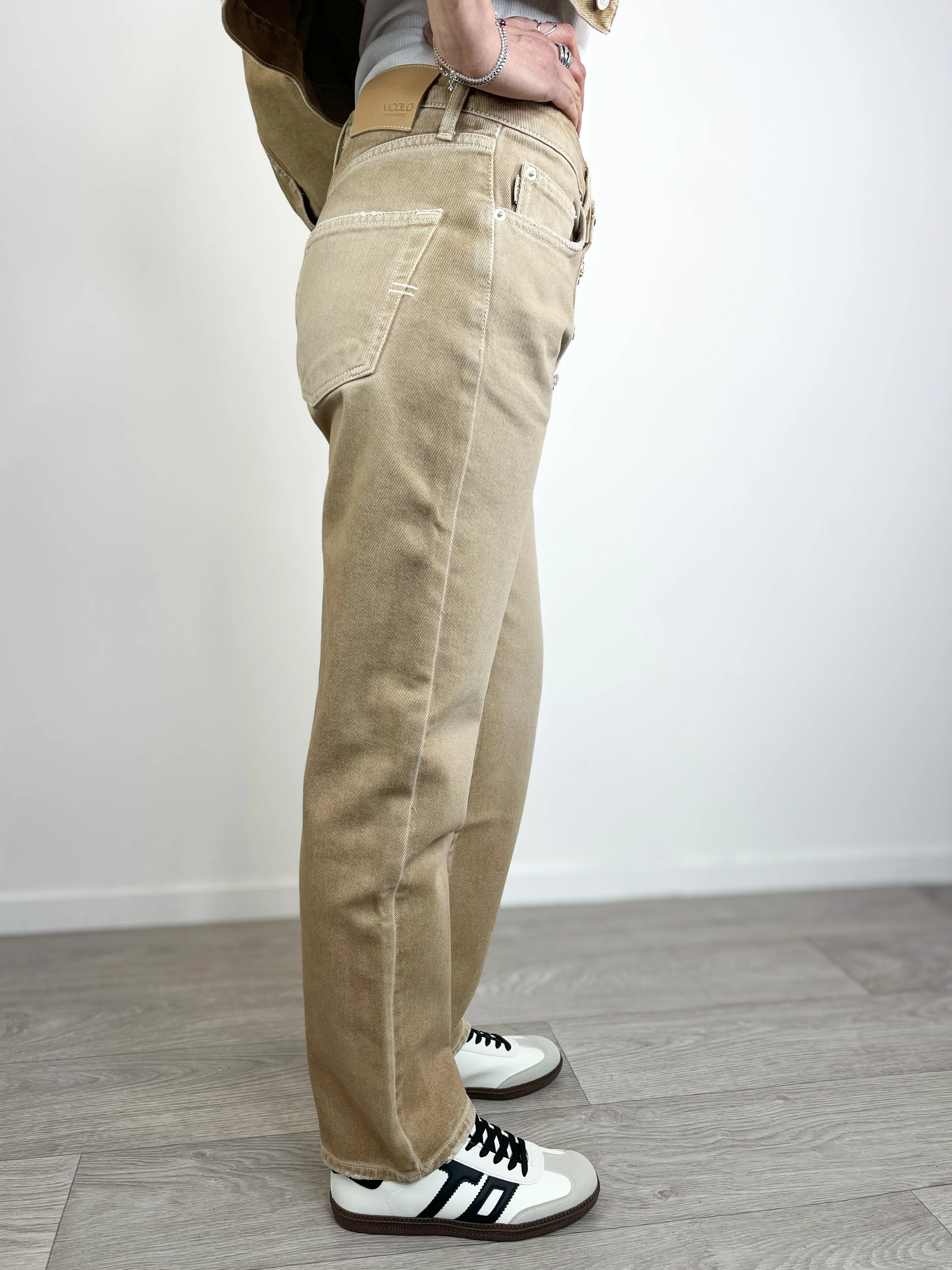 Vicolo - Jeans Zoe regular fit - Beige - Image 3