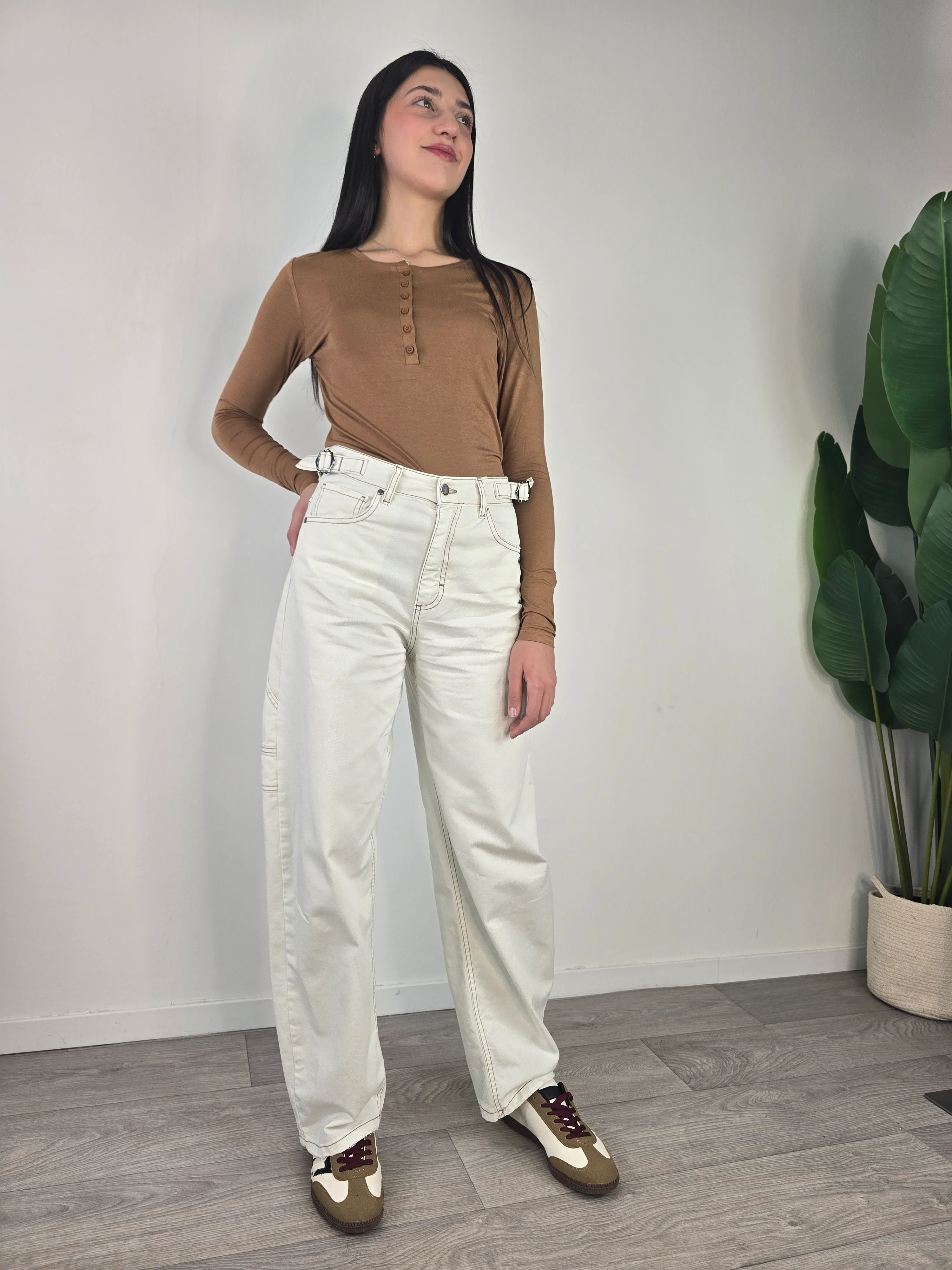 You Decide - Maglia serafino - Biscotto - Image 4
